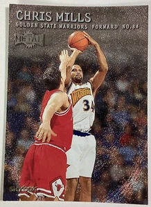 Chris Mills Skybox Metal Card 1999-2000 NBA Golden State Warriors - Picture 1 of 7