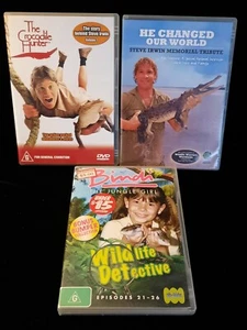 Crocodile Hunter : Vol 1, Steve Irwin Memorial Tribute & Bindi The Jungle Girl - Picture 1 of 10