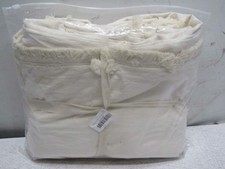 Flber Ivory Duvet Cover, Queen