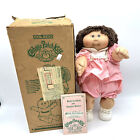 1984 Coleco patch chou enfants « Sarette Molly » marron avec boîte et certificat de naissance