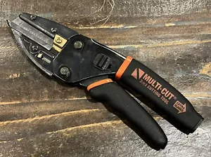 Multi-Cut 3-in-1 Schneidwerkzeug schwarz/orange mit 3 zusätzlichen Klingen - Bild 1 von 10