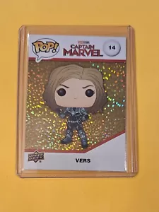 2023 Upper Deck Funko POP Marvel GOLD GLITTER Card #14 Vers - Picture 1 of 4