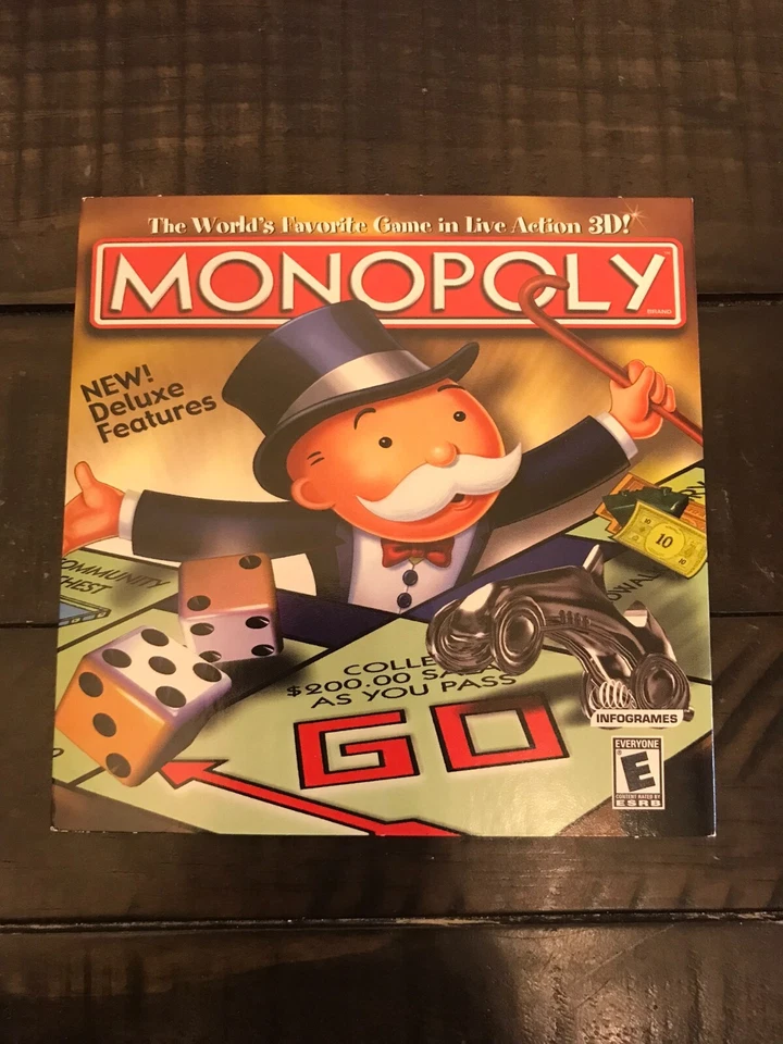 Monopoly Cardboard Sleeve (PC, 2001) - Image 1 of 1