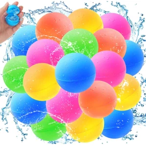 Reusable Water balloons, Summer Toy Water Toy for Boys and Girls, Pool Beach Toy - Picture 1 of 13
