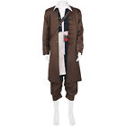 Halloween Men's Pirate Cosplay Costume Outfit Pirate Fancy Dress Medieval LARP
