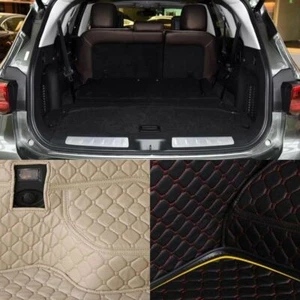 Trunk Cargo Liner Leather Protector Capter Mat Seat Back Cover For Infiniti QX60 - Picture 1 of 8