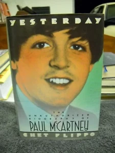 Yesterday : Unauthorized McCartney Bio by Chet Flippo Stated 1st Ed. (1988HC) - Picture 1 of 12