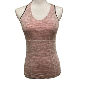 Marika Magic Sports Bra Racerback Tank Small Pink Grey No Flaws - Picture 1 of 11