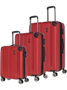 Travelite CITY 4w Trolley Set L/M/S Rot - Bild 1 von 3