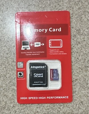 128 GB KINGSTICK SD Micro Cards - Image 1 of 3