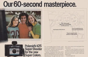 1975 Polaroid: 60 Second Masterpiece Vintage Print Ad - Bild 1 von 1