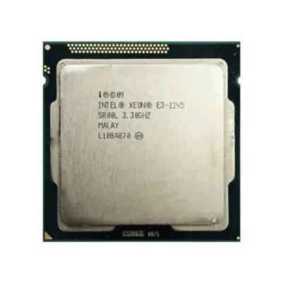 Processador Intel Xeon E3-1245 3.3GHz 4-Core 8-Threads 8MB cache 95W LGA 1155 - Imagem 1 de 4