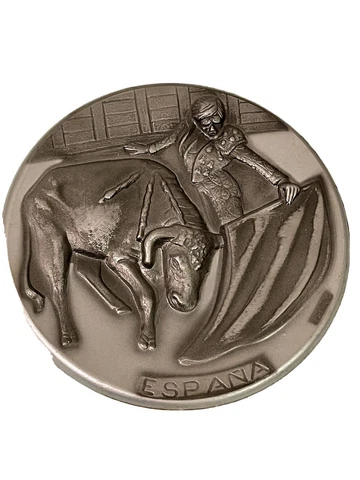 VINTAGE ESPANA 3D BULL FIGHTER ART Cover