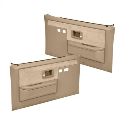 Coverlay Neutral Replacement Door Panels 18-35F-NTL For 81-88 Chevy GMC Trucks - Image 1 of 4