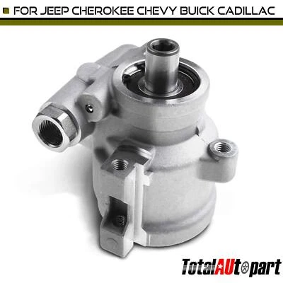 Power Steering Pump for Jeep Cherokee Chevy Buick Cadillac Pontiac Oldsmobile - Image 1 of 4