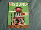 How And Why Wonder Book Of Sound 1962 - Vintage Mid Century Modern Telephone USA