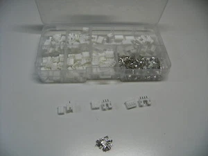 300 piezas 60 kits 2 3 4 pines JST 2,0 mm kit de terminal de paso cabezales de conector de cable - Imagen 1 de 12