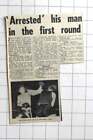 1962 Jim Wadey Wins Boxing Match With Brian Cripps Hove Town Hall