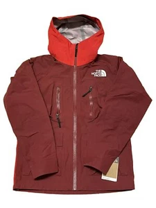 The North Face Dragline Ski Snowboard Shell Hooded Jacket Red Men’s Size Small - Picture 1 of 3