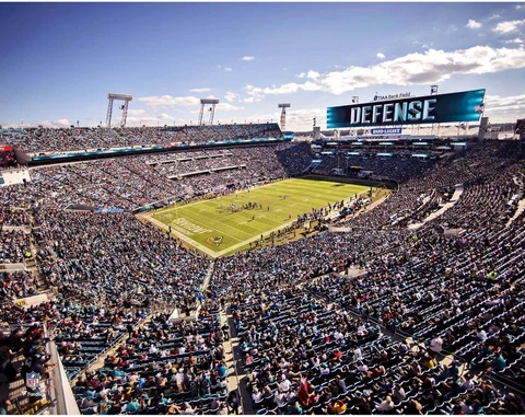 Jacksonville Jaguars Unsigned TIAA Bank Field 11" x 14" Photo - Fanatics Cover
