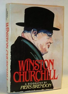 Winston Churchill A Biography by Piers Brendon First Ed 1984 HC DJ Illus - Picture 1 of 10