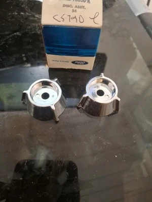 2 perillas de radio nuevas Ford 1971 1972 Galaxie Custom 500 Country Squire D1AZ-18830-A Foto 1 de 4