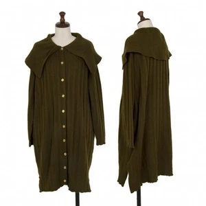 Y's Rib Knit Long Cardigan Size S-M(K-110895) - Picture 1 of 12