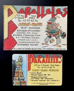 Jano - Cartes publicitaires - Librairie Parallèles - Gilda - Paris - Foto 1 di 1