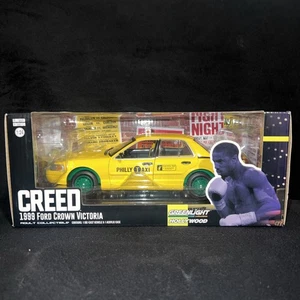 Greenlight CREED Ford Crown Victoria 1999 PHILLY TAXI 1/24 Scale Green CHASE - Picture 1 of 9