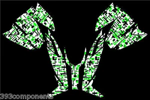 Arctic Cat ProClimb ProCross Pro Climb Pro Cross Graphics Decal Digital Camo Grn - Bild 1 von 1