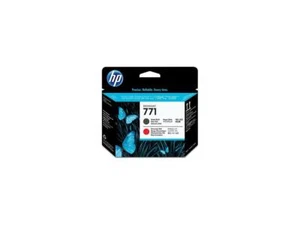 HP CE017A Mattschwarz/Chromatic Red Designjet Druckkopf - Bild 1 von 2