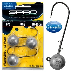 Spro Jigkopf Round Jig 90 HD Special Gr.4/0-12/0 20-150g Gamakatsu Meeres Haken - Bild 1 von 25
