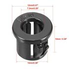 20pcs 10mm Cable Hose Bushing Grommet Black Snap-in Mount Protector