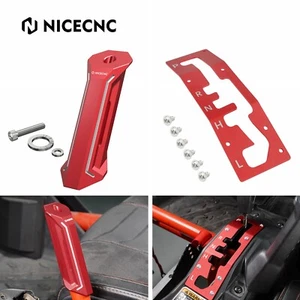 For Can-Am Maverick X3 Shift Gate Panel Plate + Passenger Grab Handle 2017-2023 - Picture 1 of 13
