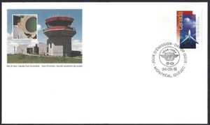 🍁Canada  #1528   "INT. CIVIL  AVIATION"    Brand New  1994  First Day Cover - Picture 1 of 2