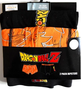 DragonballZ Pants 2 Pack COMIC Mens Underwear Boxer Hipsters UK Sizes M - XL - Picture 1 of 4