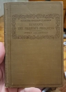 THE PILGRIM'S PROGRESS John Bunyan American Book Company 1914 Rare Vintage - Bild 1 von 8