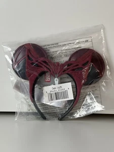100 % authentisch Disney Parks scharlachrotes Hexenohren Stirnband Doctor Strange mit Etikett - Bild 1 von 2