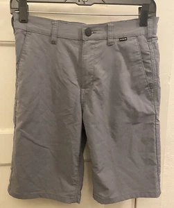 Hurley Boys H2O Dri Blue Shorts Size 16 Chino Casual - Picture 1 of 10