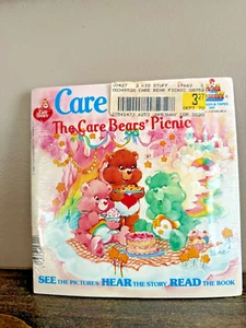 The Care Bears' Picnic New Old Stock Sealed Record Book - Picture 1 of 4