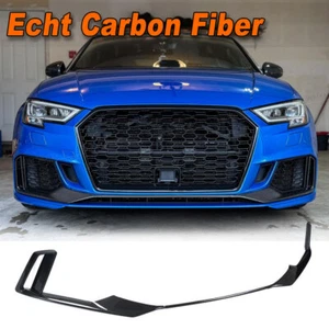 Carbon Lufteinlässe Entlüftung Front Fog Air Vent Fins Für Audi RS3 8V 2017-2021 - Bild 1 von 13