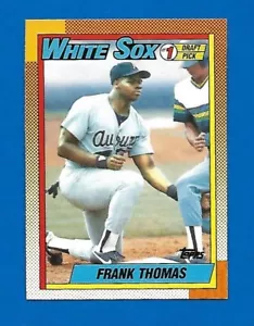 # 414 FRANK THOMAS 1990 O-Pee-Chee ROOKIE RC #1 DRAFT PICK OPC WHITE SOX - Picture 1 of 2