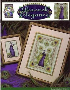 NEW XSTITCH PEACOCK ELEGANCE BEAUTIFUL MUST SEE - Picture 1 of 1