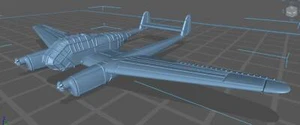 Focke-Wulf - FW-189 - Aire alemán - Escala 1:200 - Ideal para juegos de guerra de mesa a - Imagen 1 de 2