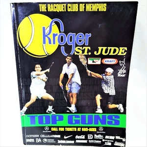 1996 * TOP GUNS * ATP Tour Kroger St Jude International Tennis Program Guide - Picture 1 of 10