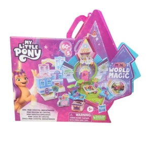 My Llittle Pony Hashbro Epic Mini Crystal Brighthouse Mini World Magic New - Picture 1 of 2
