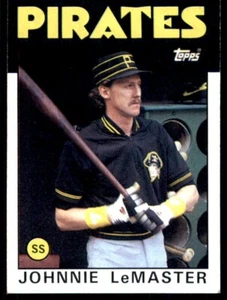 1986 Topps Baseball #289 Johnnie LeMaster - Picture 1 of 4