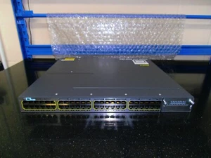 Cisco Catalyst WS-C3750X-48PF-S 48 Port Gig Switch 1 X PSU - Picture 1 of 4