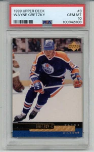 1999 UPPER DECK #3 WAYNE GRETZKY CARD EDMONTON OILERS PSA 10 LOW POP RARE - Picture 1 of 2