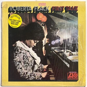 ROBERTA FLACK "FIRST TAKE" ATLANTIC RECORD VINYL LP SHRINK WRAP HYPE STICKER VG+ - Picture 1 of 2